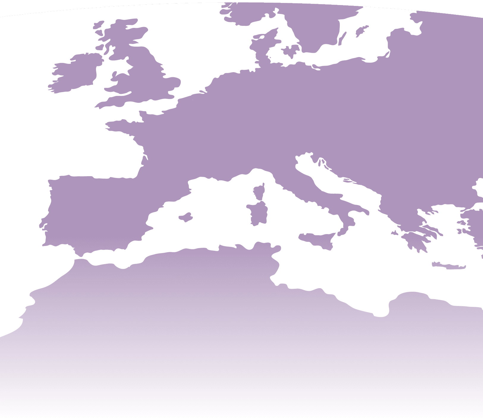 World map showing locations of partners